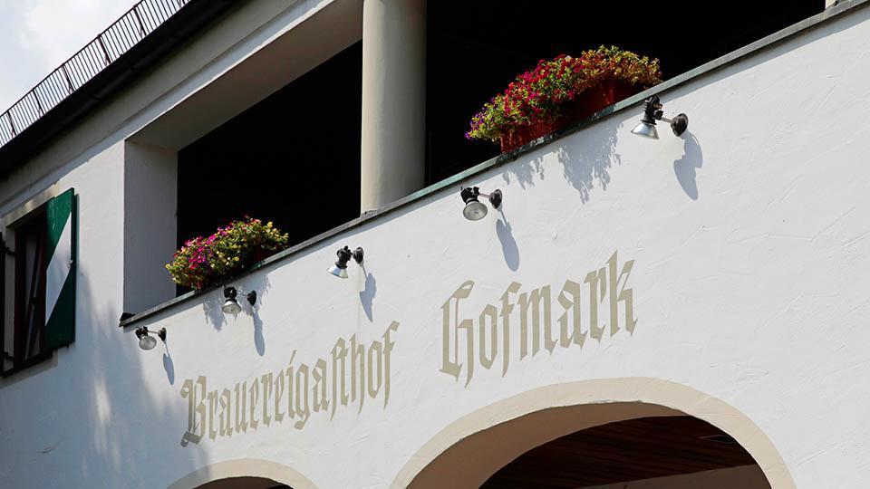 Отель Hofmark Brauereigasthof Лентинг Экстерьер фото